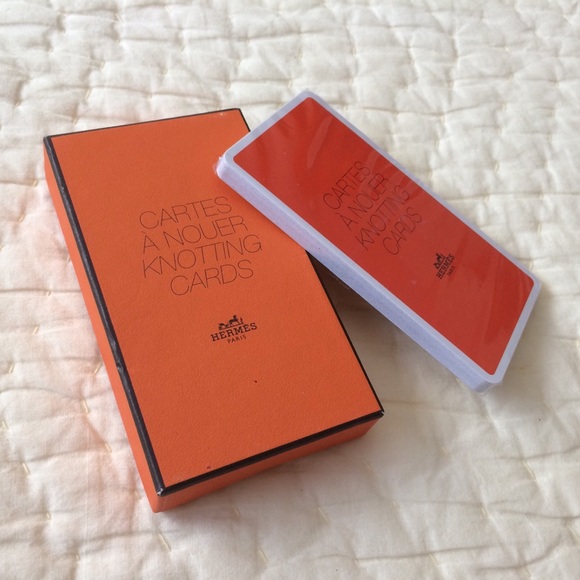 Brand New Set of Hermes Knotting Cards - Picture 2 of 10